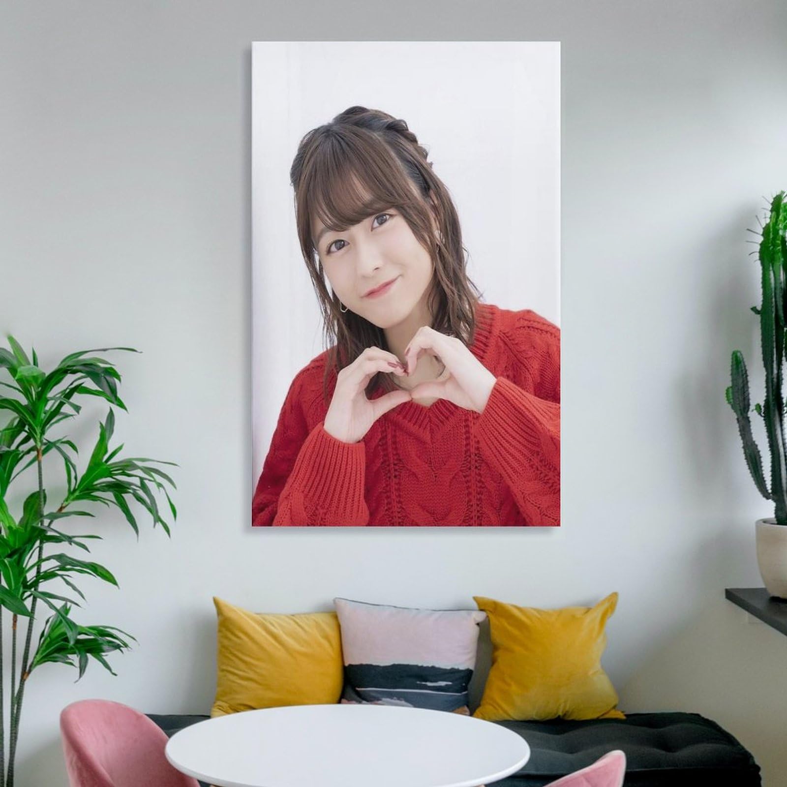 Amazon.co.jp: 水瀬 いのり キャンバスアートポスター 水着写真